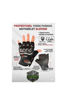 Srsmoto Profesyonel Korumalı Yarım Parmak Motosiklet Eldiveni - Yazlık Nefes Alabilir Motor Eldiveni - 891783957 Diğer Srsmoto Profesyonel Korumalı Yarım Parmak Motosiklet Eldiveni - Yazlık Nefes Alabilir Motor Eldiveni - 891783957 Diğer