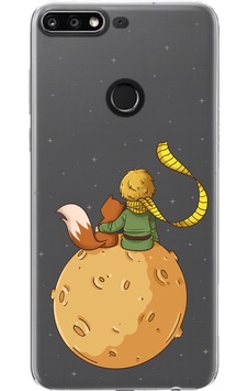 Huawei Y7 2018 - Honor 7c Uyumlu Küçük Prens Gezegen Boa Tasarımlı Baskılı Silikon Kılıf Renkli Huawei Y7 2018 - Honor 7c Uyumlu Küçük Prens Gezegen Boa Tasarımlı Baskılı Silikon Kılıf Renkli