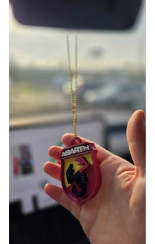Abarth Dikiz Ayna Süsü Zincirli Abarth Dikiz Ayna Süsü Zincirli