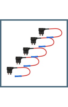 Agc Uygun Sepet Standart Bıçak Sigorta Çoklayıcı Fuse Tap 5 Adet Agc Diğer Agc Uygun Sepet Standart Bıçak Sigorta Çoklayıcı Fuse Tap 5 Adet Agc Diğer