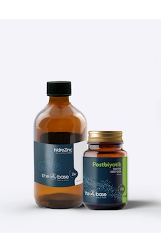 The Base Hidrozinc 500 Ml Ve Pb Postbiyotik 30 Kapsül 2'li Paket The Base Hidrozinc 500 Ml Ve Pb Postbiyotik 30 Kapsül 2'li Paket
