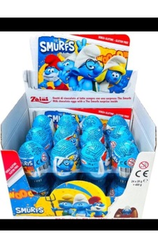 Zaini Smurfs Çıkolatalı Sürpriz Yumurta 1 Adet Zaini Smurfs Çıkolatalı Sürpriz Yumurta 1 Adet