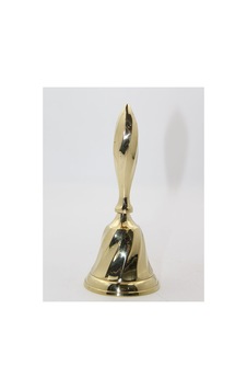 4 Adet Pirinç El Çanı 15 Cm Boyunda Pirinç Malzemeli Hand Bell, Masa Zili Ve Servis Zili 4 Adet Pirinç El Çanı 15 Cm Boyunda Pirinç Malzemeli Hand Bell, Masa Zili Ve Servis Zili