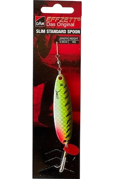 Dam Effzett Standard Spoon Slim 6.5cm 16gr Kaşık Olive/chartreuse Uv Dam Effzett Standard Spoon Slim 6.5cm 16gr Kaşık Olive/chartreuse Uv