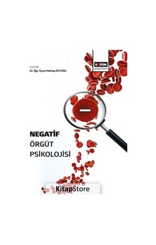 Negatif Örgüt Psikolojisi- Eğitim Yayınevi