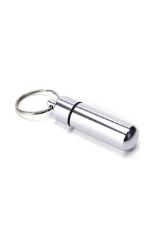Spelt Mini Tablet Ilaç Hap Taşıma Kutusu Anahtarlık Su Geçirmez 3cm X 1,3 Cm Siyah Spelt Mini Tablet Ilaç Hap Taşıma Kutusu Anahtarlık Su Geçirmez 3cm X 1,3 Cm Siyah