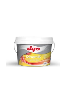 Dyo 7125 Sis Beyazı 2,5lt Dinamik İpekmat Silikonlu Silinebilir İç Cephe Duvar Boyası 2,5 L Dyo 7125 Sis Beyazı 2,5lt Dinamik İpekmat Silikonlu Silinebilir İç Cephe Duvar Boyası 2,5 L