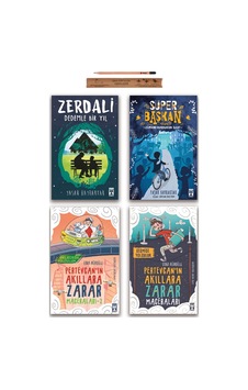 Timaş İlk Gençlik Süper Başkan - Zerdali - Pertevcanın Akıllara Zarar Maceraları Set 4 Kitap Timaş İlk Gençlik Süper Başkan - Zerdali - Pertevcanın Akıllara Zarar Maceraları Set 4 Kitap