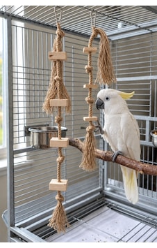 Mivra Pets Papağan Kemirme Parçalama Seti 80 Cm 8 Mm Jüt Mivra Pets Papağan Kemirme Parçalama Seti 80 Cm 8 Mm Jüt