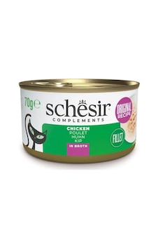 Schesir Tavuk Fileto Pişirme Suyunda Yetişkin Kedi Konservesi 70 Gr Schesir Tavuk Fileto Pişirme Suyunda Yetişkin Kedi Konservesi 70 Gr