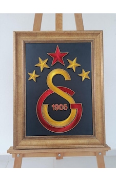Galatasaray Filografi Tablo 40x60 Cm El Yapımı Bakır Tel Sanatı 1905 Galatasaray Filografi Tablo 40x60 Cm El Yapımı Bakır Tel Sanatı 1905