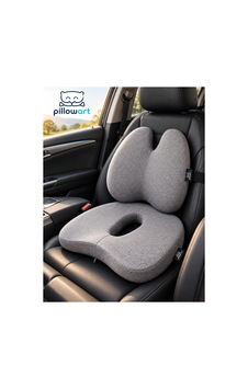 Oto Sırt Ve Oturma Destek Minderi Uzun Yol İçin Ergonomik Visco 2 Li Set Oto Sırt Ve Oturma Destek Minderi Uzun Yol İçin Ergonomik Visco 2 Li Set