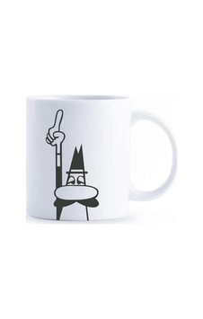 Bialetti Omino Porselen Kupa 320 Ml Beyaz T099-y0tz105 Bialetti Renkli Bialetti Omino Porselen Kupa 320 Ml Beyaz T099-y0tz105 Bialetti Renkli