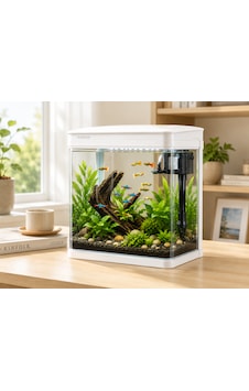 Jr-230 Cam Akvaryum 7 Litre Beyaz Jr-230 Cam Akvaryum 7 Litre Beyaz