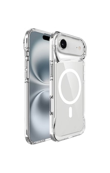 Apple Uyumlu iPad iPhone 17 Air Kılıf Zore M-safe Şarj Özellikli T-max M-safe Kapak Şeffaf Apple Uyumlu iPad iPhone 17 Air Kılıf Zore M-safe Şarj Özellikli T-max M-safe Kapak Şeffaf