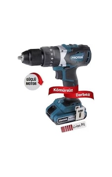 Proter Pst740bl Kömürsüz 13 Mm Şarjlı Matkap Vidalama