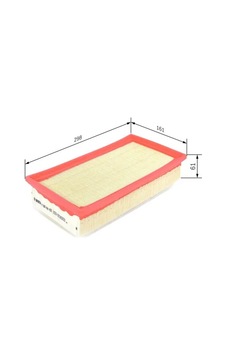 Bosch F026400433 Hava Filtresi 1638027680 3639397 9800097580 Bosch F026400433 Hava Filtresi 1638027680 3639397 9800097580