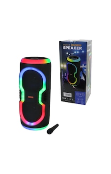 Karaoke Mikrofonlu Wireless Hoparlör - Speaker Işıklı Usb Şarjlı Dc 5v - Tf - Aux 2x8 Inch Pl-4145 5131 Karaoke Mikrofonlu Wireless Hoparlör - Speaker Işıklı Usb Şarjlı Dc 5v - Tf - Aux 2x8 Inch Pl-4145 5131