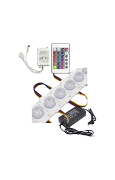 20 Adet 12 Volt 1.5 Watt Tek Lensli Rgb 3030 Led Modül 24 Tuşlu Rgb Kumanda 5a Plastik Adaptör Set 20 Adet 12 Volt 1.5 Watt Tek Lensli Rgb 3030 Led Modül 24 Tuşlu Rgb Kumanda 5a Plastik Adaptör Set