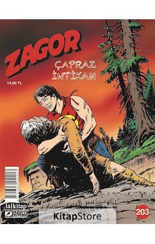 Zagor Sayı 203-Çapraz İntikam - Moreno Burattini - Lal Zagor Sayı 203-Çapraz İntikam - Moreno Burattini - Lal