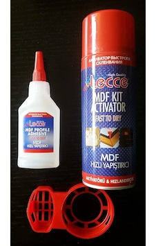Lecce Mdf Kit Hızlı Yapıştırıcı 400 Ml 100Gr Yapıştırıcı