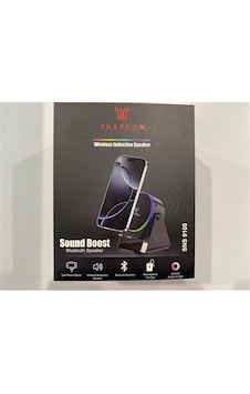Snapron Sns-9100 Siyah İnduction Özellikli Rgb Bluetooth Speaker Phone Stand-ambient Light