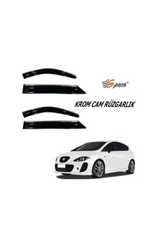 Seat Leon Krom Cam Rüzgarlığı 1.2Mm 2004-2010 4'Lü - Caru451