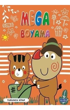 Mega Boyama-turuncu Kitap Mega Boyama-turuncu Kitap