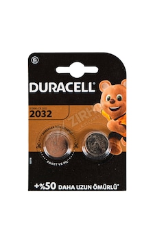 Duracell Düğme Pil 2032 2' Li 3 Volt Duracell Düğme Pil 2032 2' Li 3 Volt