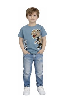 Yale Kids 3-8 Yaş Erkek Çocuk %95 Pamuklu Tişört Petrol Mavi Yale Kids 3-8 Yaş Erkek Çocuk %95 Pamuklu Tişört Petrol Mavi