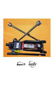 North 107 / 2 Ton Arabalı Kriko Ve İstavroz Bijon Anahtarı North 107 / 2 Ton Arabalı Kriko Ve İstavroz Bijon Anahtarı
