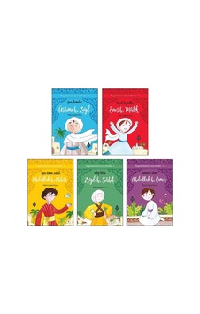 Peygamberimizin Çocuk Dostları Seti - 5 Kitap Takım - Hilal Çelikkol Kara - Uğurböceği Peygamberimizin Çocuk Dostları Seti - 5 Kitap Takım - Hilal Çelikkol Kara - Uğurböceği