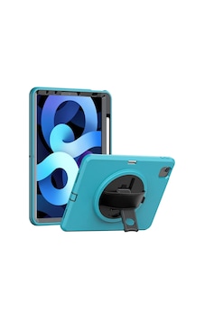 Apple İpad 2025 10.9 10.nesil A16 Kılıf Hand Strap Tablet Kılıfı - Turkuaz Arka Kapak Apple İpad 2025 10.9 10.nesil A16 Kılıf Hand Strap Tablet Kılıfı - Turkuaz Arka Kapak