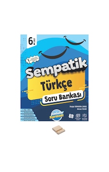 6. Sınıf Sempatik Türkçe Soru Bankası + Telefon Standı 6. Sınıf Sempatik Türkçe Soru Bankası + Telefon Standı