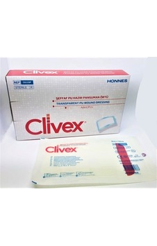 Clivex Şeffaf Pu Hazır Pansuman Örtü Pu Pad 9 CM x 30 CM 25 Adet Clivex Şeffaf Pu Hazır Pansuman Örtü Pu Pad 9 CM x 30 CM 25 Adet