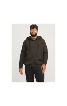 Jack & Jones Plus Reißverschluss İle Kapuzenpullover Reißverschluss İle Büyük Beden Einfarbig Kapuzenpullover Mulch Jack & Jones Plus Reißverschluss İle Kapuzenpullover Reißverschluss İle Büyük Beden Einfarbig Kapuzenpullover Mulch