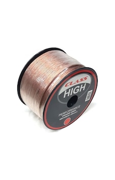 Class 2X1.00Mm Hoparlör Kablosu 25Metre Şeffaf