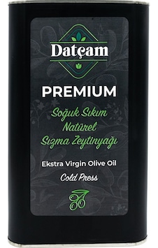 Datçam Premium Soğuk Sıkım Zeytinyağı Teneke 3000 ML Datçam Premium Soğuk Sıkım Zeytinyağı Teneke 3000 ML