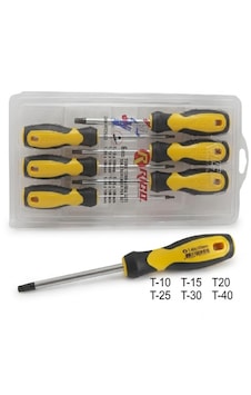 Rico Delikli Torx Tornavida Seti 6 Parça 003-rk0052 Rico Delikli Torx Tornavida Seti 6 Parça 003-rk0052