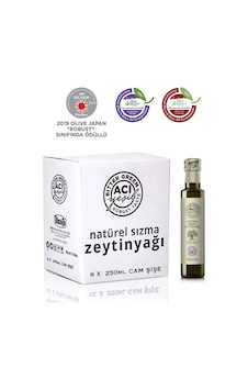 Acı Yeşil (Bitter Green) Erken Hasat Soğuk Sıkım Naturel Sızma Zeytinyağı 12 x 250 ML