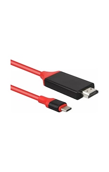 Usb Type C 3.1 To Hdmi 4330P Çevirici Dönüştürücü Kablo Tv Televi