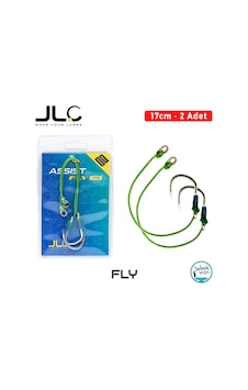 Jlc Tekli Hazır Assist İğne Fly 17cm 2 Adet Jlc Tekli Hazır Assist İğne Fly 17cm 2 Adet