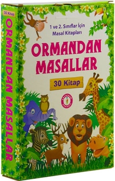 Ormandan Masallar Seti - 30 Kitap Takım - Emine Korkmazer - Deniz Şahin - Akvaryum Yayınları Ormandan Masallar Seti - 30 Kitap Takım - Emine Korkmazer - Deniz Şahin - Akvaryum Yayınları