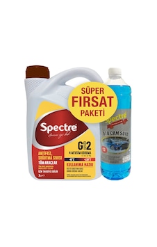Spectre G12 Kırmızı Süper -40 Antifriz + Kışlık Cam Suyu