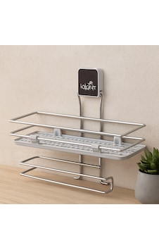 Raflı Kağıt Havluluk Metal Siyah-krom Yapışkanlı Çok Renkli