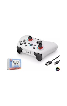 Nodar Nd505w Rgb Bluetooth Gamepad Pc Apple Uyumlu iOS Android Switch Ps3 Ps4 Uyumlu Nodar Nd505w Rgb Bluetooth Gamepad Pc Apple Uyumlu iOS Android Switch Ps3 Ps4 Uyumlu