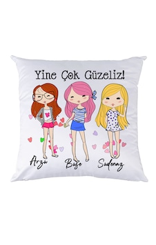 Best Friend En İYi Arkadaşa Hediye İSimli Ve Mesajlı Yastık Best Friend En İYi Arkadaşa Hediye İSimli Ve Mesajlı Yastık