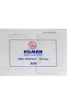 Dilman Kira Kontratı 100'Lü