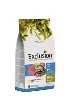 Exclusion Monoprotein Ton Balıklı Ve Narlı Düşük Tahıllı Orta Irk Yetişkin Köpek Maması 12 Kg Exclusion Monoprotein Ton Balıklı Ve Narlı Düşük Tahıllı Orta Irk Yetişkin Köpek Maması 12 Kg