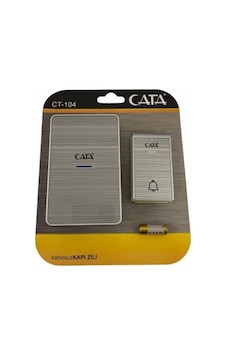 Cata Uzaktan Kumandalı Zil Ct-104 Led Işıklı Cata Uzaktan Kumandalı Zil Ct-104 Led Işıklı